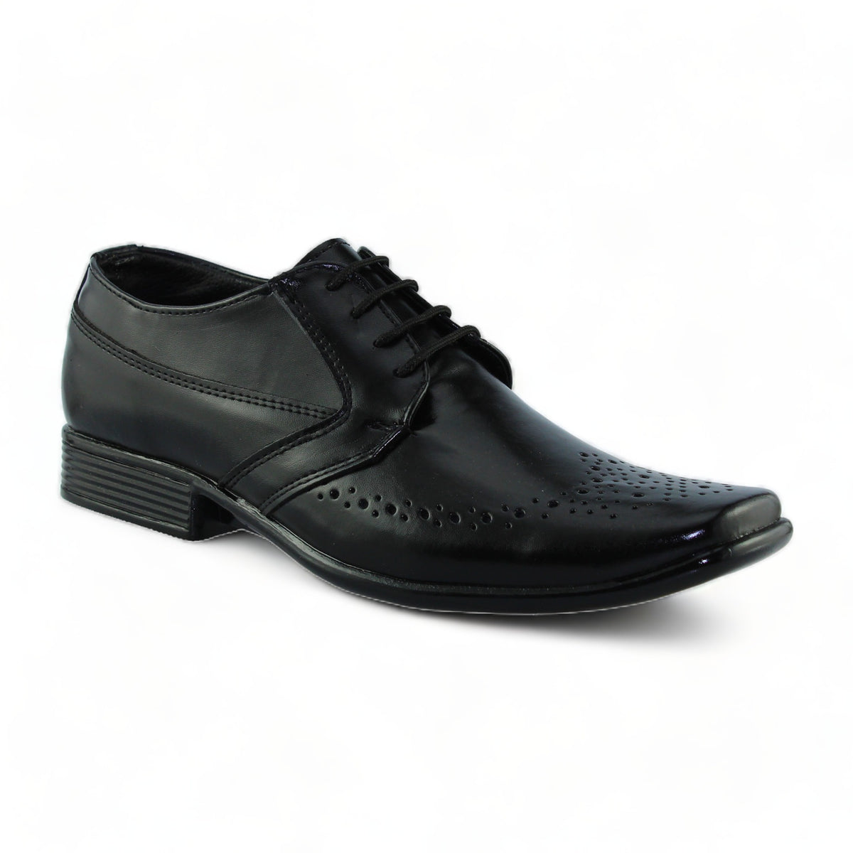 Zapatos De Vestir Para Hombre Estilo 0313Df7 Marca D Francesco.Z Acabado  Piel Color Negro