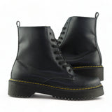 Botas Tipo Rockeras Para Mujer Estilo 1100Ne5 Marca New Woman Acabado Nairobi Color Negro