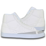 Tenis Tipo Bota Para Hombre Estilo 7115Am7 Marca American Fire Acabado Simipiel Color Blanco Blanco