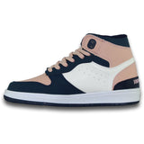 Tenis De Bota Para Mujer De Moda Estilo 8512Fo5 Marca 18 Forever Acabado Simipiel Color Azul