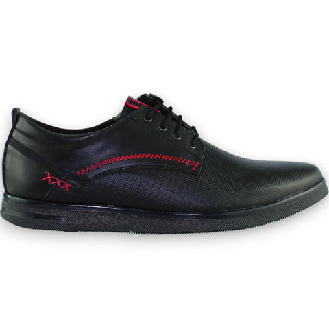 Zapatos Para Hombre De Vestir Estilo 0490Al7 Marca Albertts Acabado Piel Perforado Color Negro S Manhattan
