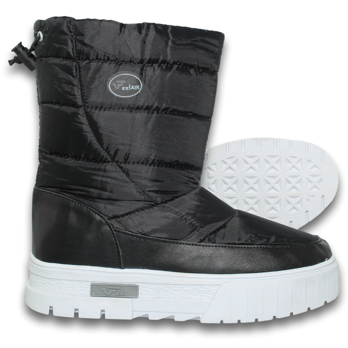 Botas Termicas Con Acabado Textl Para Mujer Estilo 0004Fe5 Marca