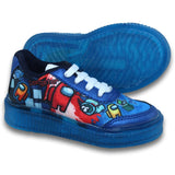 Tenis Para Niño De Among-Us Con Luz Estilo 0801Be17 Marca Better Acabado Textil Color Azul Rey Marino