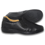 Zapatos De Piel Confort Para Mujer Estilo 0804Am5 Marca Amparo Acabado Piel Color Negro