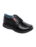 Zapatos Escolares De Niño Estilo 0500Ma21 Marca Mayin Acabado Simipiel Color Negro