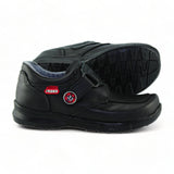 Zapatos Tipo Bota Escolares De Niño Estilo 0041Pe17 Marca Perikin Acabado Piel Color Negro