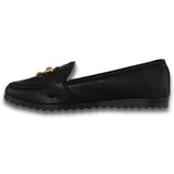 Zapatos Para Mujer Con Detalle De Moño Estilo 0605So5 Marca Sofy Acabado Cabra Color Negro