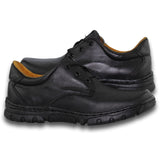 Zapatos Escolares  Para Niño Estilo 0708Ba21 Marca Babe Shoes Acabado Piel Color Negro