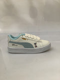 0456PU21 TENIS CASUALES PARA NIÑA COLOR BLANCO CIELO MINNIE