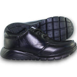 Zapato Escolar Para Niño Estilo 1306Ba21 Marca Babe Shoes Acabado Piel Color Negro