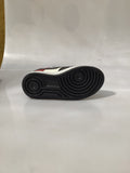 1100NI21 TENIS CASUALES PARA NIÑO COLOR NEGRO BLANCO ROJO