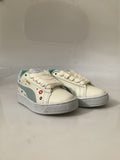 0456PU17 TENIS CASUALES PARA NIÑA COLOR BLANCO CIELO