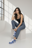 3030NI5 TENIS CASUALES JUVENILES COLOR BLANCO REY
