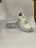 1100NI21 TENIS CASUALES PARA NIÑA COLOR BLANCO CIELO