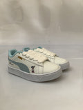 0456PU21 TENIS CASUALES PARA NIÑA COLOR BLANCO CIELO MINNIE
