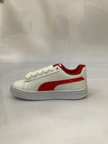 0456PU21 TENIS CASUALES PARA NIÑO COLOR BLANCO ROJO SPIDERMAN