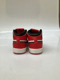 0105JO17 JORDAN TENIS DE BOTA PARA NIÑO COLOR NEGRO BLANCO ROJO