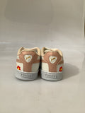 0456PU17 TENIS CASUALES PARA NIÑA COLOR BLANCO MAQUILLAJE