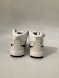 0405NI17 TENIS DE BOTA CASUALES PARA NIÑO COLOR BLANCO NEGRO