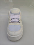 2326NI5 TENIS SPORT JUVENILES CON SUELA CHUNKY COLOR BLANCO BLANCO