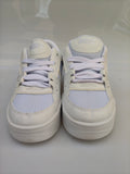2326NI5 TENIS SPORT JUVENILES CON SUELA CHUNKY COLOR BLANCO BLANCO