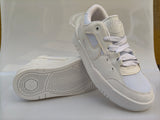 2326NI5 TENIS SPORT JUVENILES CON SUELA CHUNKY COLOR BLANCO BLANCO