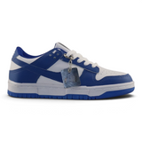 Tenis casuales Su Favorita para joven en color blanco y azul con diseño deportivo de corte bajo