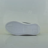 0456PU21 TENIS CASUALES PARA NIÑO COLOR BLANCO MARINO