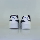 0456PU21 TENIS CASUALES PARA NIÑO COLOR BLANCO MARINO