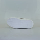 0456PU21 TENIS CASUALES PARA NIÑO COLOR BLANCO GRIS