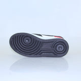 1100NI21 NIKE TENIS CASUALES PARA NIÑO COLOR NEGRO BLANCO ROJO