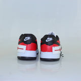 1100NI21 NIKE TENIS CASUALES PARA NIÑO COLOR NEGRO BLANCO ROJO