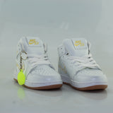 0105JO17 JORDAN TENIS DE BOTA PARA NIÑO COLOR BLANCO BLANCO ORO