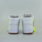 0105JO17 JORDAN TENIS DE BOTA PARA NIÑO COLOR BLANCO BLANCO ORO