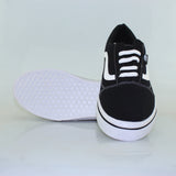 0115VA7 VANS TENIS CASUALES PARA HOMBRE COLOR NEGRO BLANCO