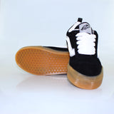 2121VA7 VANS TENIS CASUALES PARA HOMBRE COLOR NEGRO BLANCO ÁMBAR