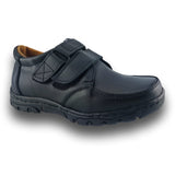 Zapatos Escolares  Para Niño Estilo 1305Ba21 Marca Babe Shoes Acabado Piel Color Negro