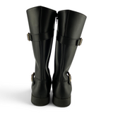 3000ZE5 ZENA BOTAS PARA DAMA DE TUBO LARGO COLOR NEGRO