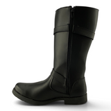 3000ZE5 ZENA BOTAS PARA DAMA DE TUBO LARGO COLOR NEGRO