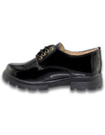 Zapatos Casuales Para Niña Estilo 0001Ki21 Marca Kika Acabado Charol Color Negro