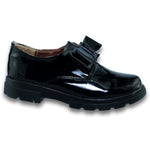 Zapatos Para Mujer Con Moño Estilo 0003Ki5 Marca Kika Acabado Charol Color Negro
