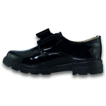 Zapatos Casuales Para Niña Estilo 0003Ki21 Marca Kika Acabado Charol Color Negro