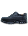 Zapatos Escolares para niño por mayoreo Piel Color negro MOD. 0133Hu21
