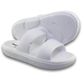 Sandalias Para Mujer Comodas Estilo 0270Pi5 Marca Piso Nueve Acabado Hule Color Blanco