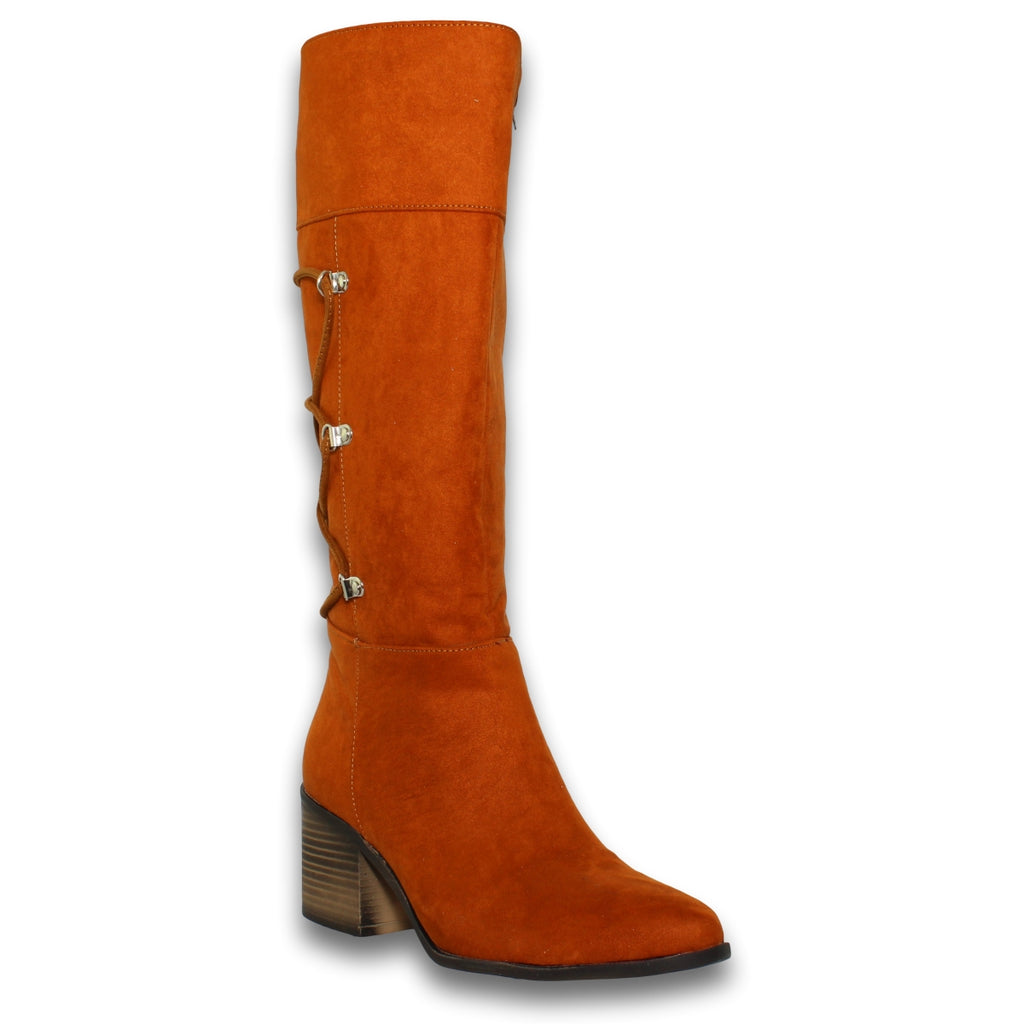 Botas de tubo alto para mujer sales