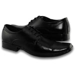Zapatos De Vestir Para Hombre Estilo 0390Df7 Marca D Francesco.Z Acabado Simipiel Color Negro
