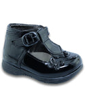 Zapatos Escolares De Niña Estilo 0440Sa14 Marca Sarahi Acabado Charol Color Negro