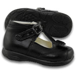 Zapatos Escolares De Niña Estilo 0480Sa14 Marca Sarahi Acabado Simipiel Color Negro