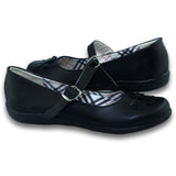 Zapatos Para Niña Escolares Con Flor Estilo 0611To5 Marca Top 5 Acabado Simipiel Color Negro