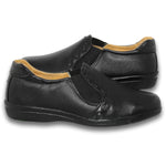 Zapatos De Piel Confort Para Mujer Estilo 0804Am5 Marca Amparo Acabado Piel Color Negro